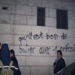 Manifestation de chmeurs et prcaires  Paris le 6 dcembre 2003 photo n42 